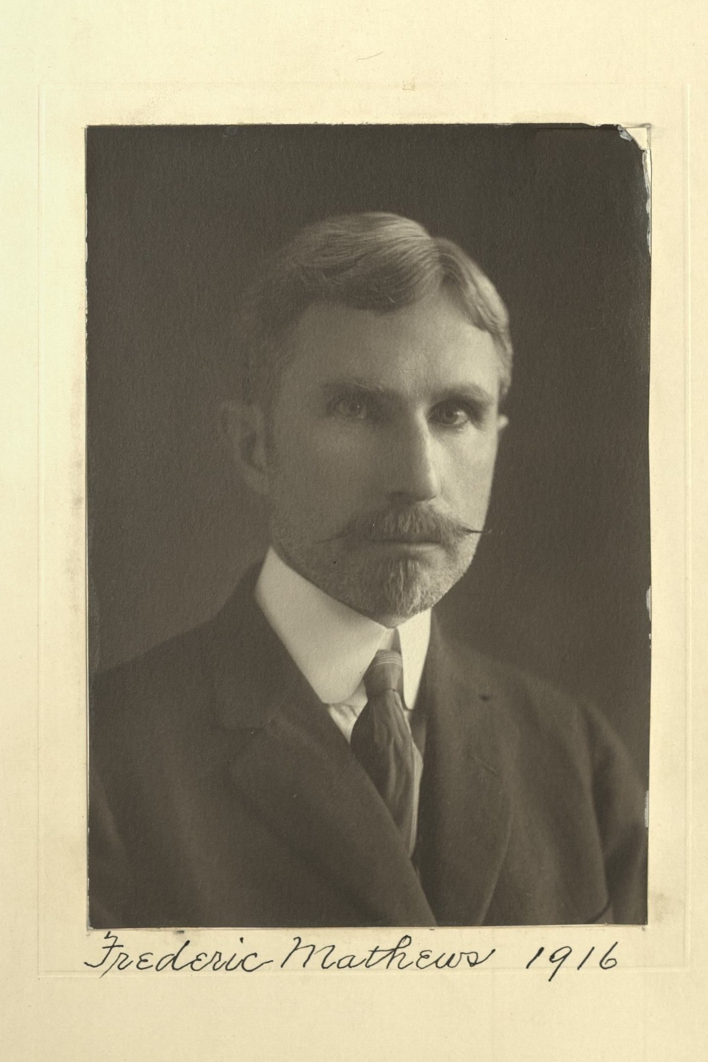 Member portrait of Frederic Mathews